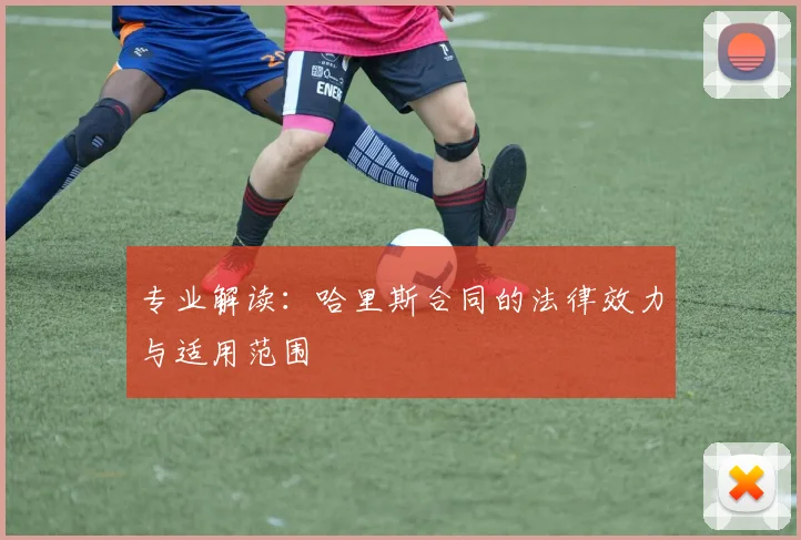 专业解读:哈里斯合同的法律效力与适用范围